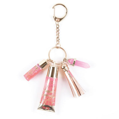 *pink Gold Key Chain Glos