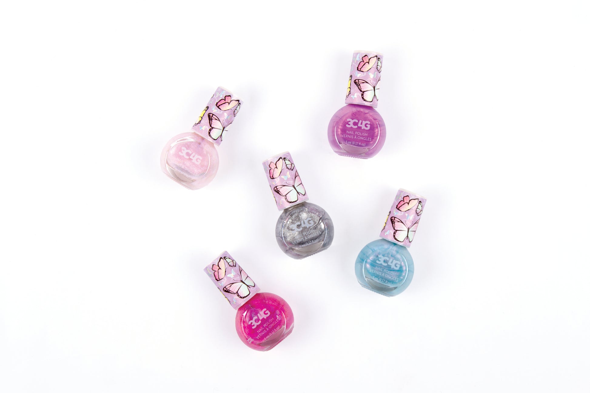 *butterfly Nail Polish Se