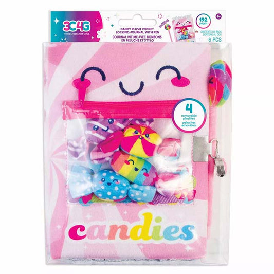 Candy Plush Locking Journ
