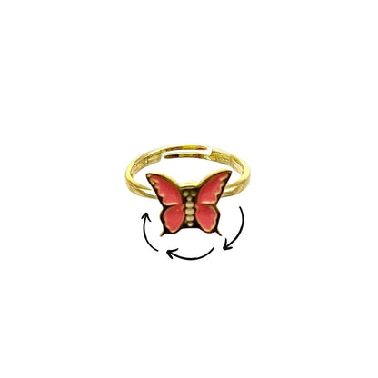 *butterfly Spinner Ring