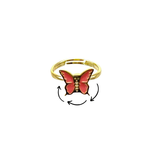 *butterfly Spinner Ring