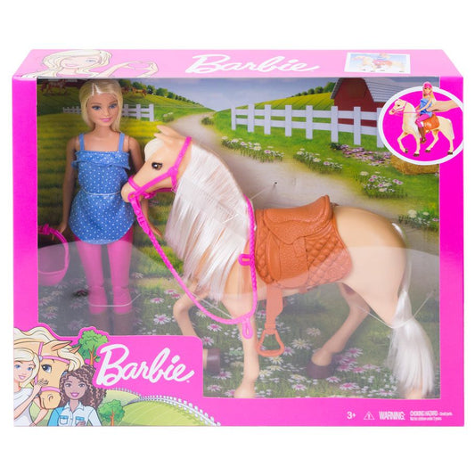 Barbie Horse and Doll
