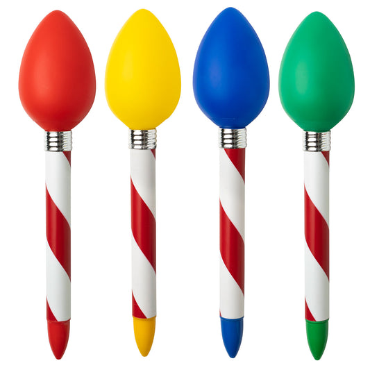 Xmas Jumbo Light Bulb Pen