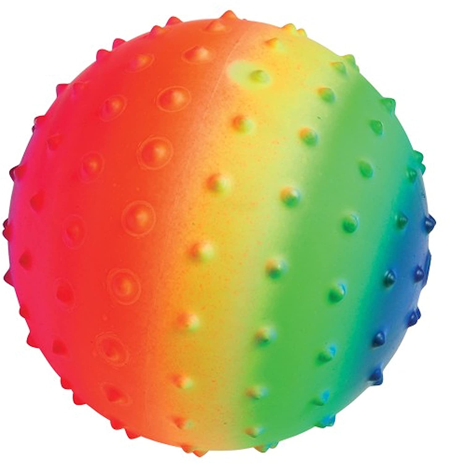 8in Rnbw Knobby Ball